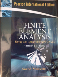 Image of FINITE ELEMENT ANALYSIS: Theory and Application with ANSYS