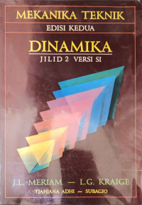 Image of Mekanika Teknik: Dinamika (Jilid 2)