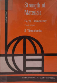 Image of Strength of Materials Part I: Elementary